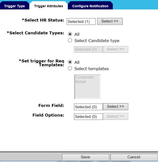 84 AM Trigger Screenshot Example: Creating a RAM Trigger comparable to this Automation Manager Trigger Type: Triggering