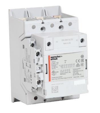 Non-Reversing, Three Pole Contactors With C/DC Coil, Series C9 (Open type only) ➊➌ I e [] Ratings for Switching C Motors (C2 / C ) uxiliary Open Type kw (0 Hz) UL/CS HP (60 Hz) Contacts per C- C- Ø