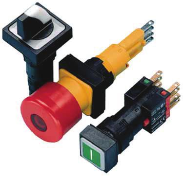 Contents Product Overview Product Description The RMQ-6 pushbutton line offers a wide array of functional and attractively designed illuminated and non-illuminated pushbuttons, selector switches,