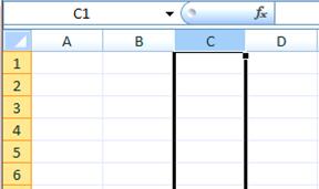 It looks like an accounting spreadsheet Scroll bar COLUMN is one