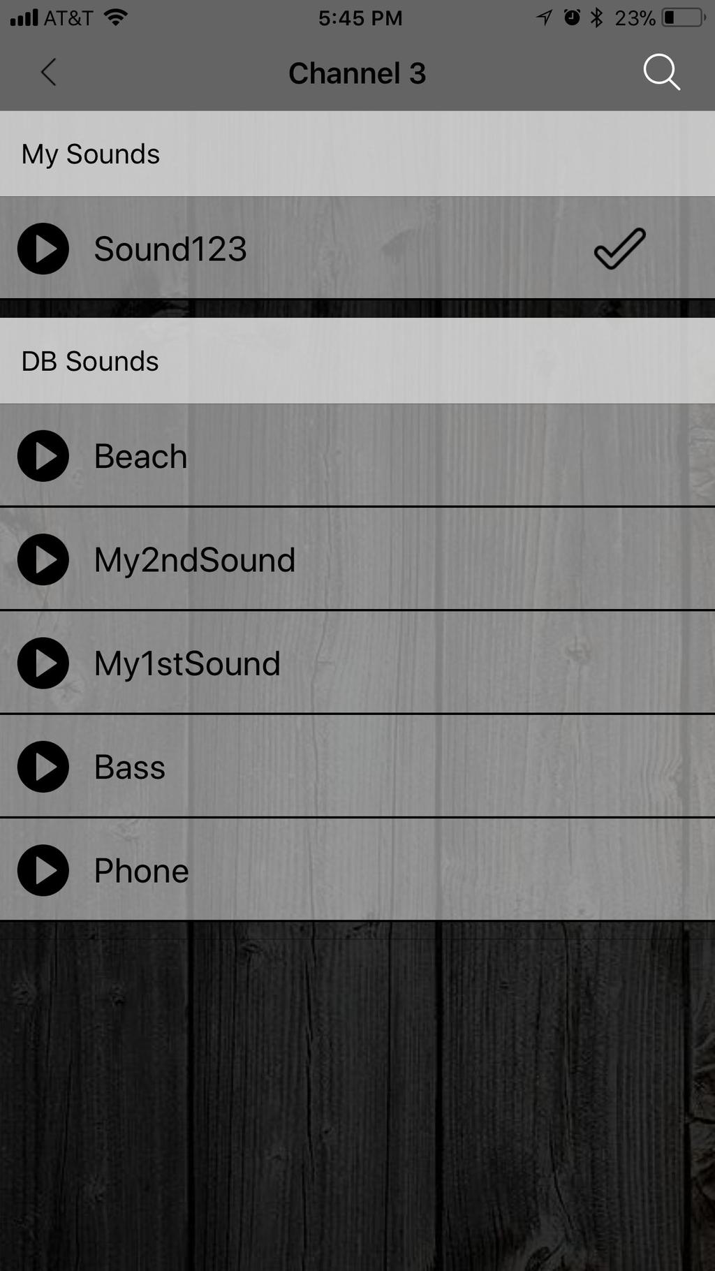 a Sound to Edit UICollectionView Select Sound for Channel