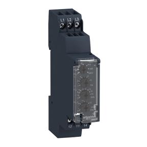 Characteristics voltage control relay RM17-U - range 9..15 V DC Price* : 70.