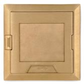 1 785991-04815 665-CST-SWR-BRS Solid brass cover with recess for floor