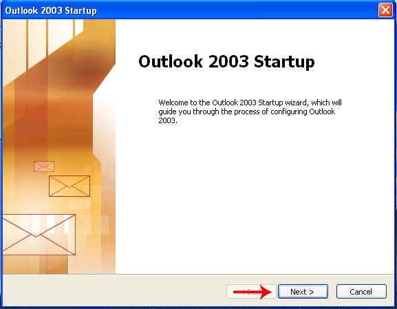 Setting up Outlook 2003 with an IMAP Account 1.