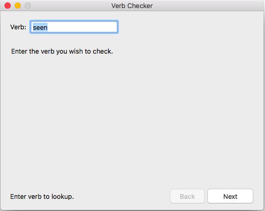10. Verb Checker In this section, you will learn how to: use the Verb Checker Type the following text into a Microsoft Word document: I seen a volcano erupt.