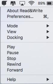 Click on in the Status bar: You have the option to change to a different mode depending on what you are doing: The six modes are: Speech - only icons associated with speech are displayed on the