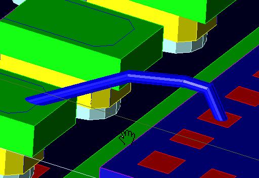 Expanded Bondwire Support New, fast analysis of bondwires in Momentum Automatically