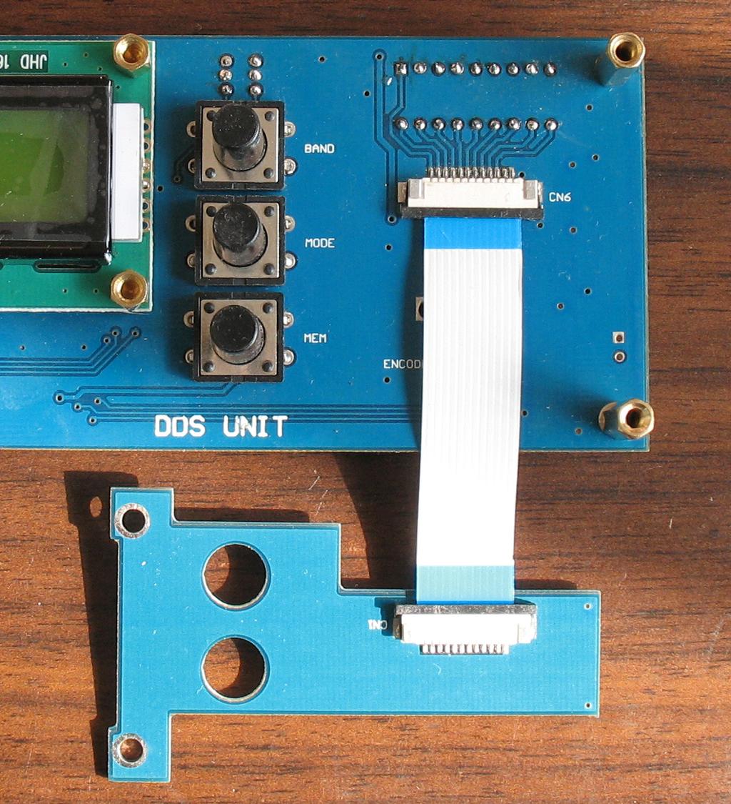 The DDS output filter circuitry is modified in the pro version to remove birdies caused by DDS unit.