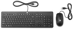 Product number: 3FF69AA HP Slim USB Keyboard and Mouse Work smart and maximize your workspace with the stylish HP Slim USB Keyboard and Mouse, designed to complement the 2015 class of HP Business PCs.