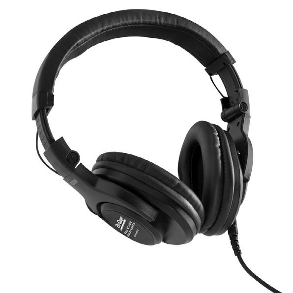 Closed Driver Size: 40mm Frequency Response: 15Hz - 28kHz Cable Length: 10' (detachable) Includes: Nylon carrying bag Application: Headphones, audio