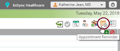HOW TO USE APPOINTMENT REMINDERS You can send reminders to patients prior to their booked appointments.
