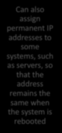 to some systems, such as servers, so that the