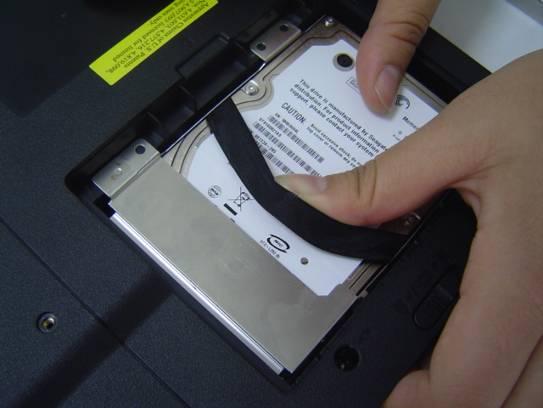 fix HDD and HDD housing. 2.