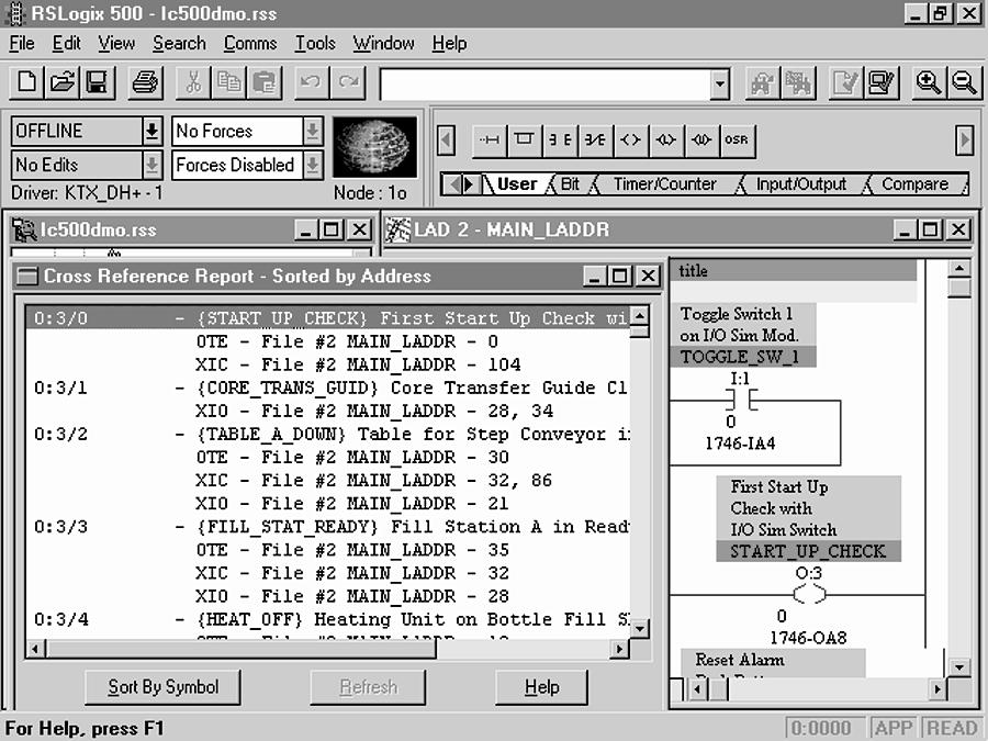 RSLogix 500 Software The RSLogix 500 ladder logic programming package was the first PLC programming software to offer unbeatable productivity with an industryleading user interface.
