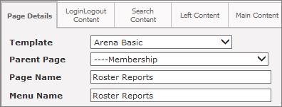 Connecting Reports to the Arena Menu Arena comes with specific reports at the time of installation. They are pre deployed to the Report Server.