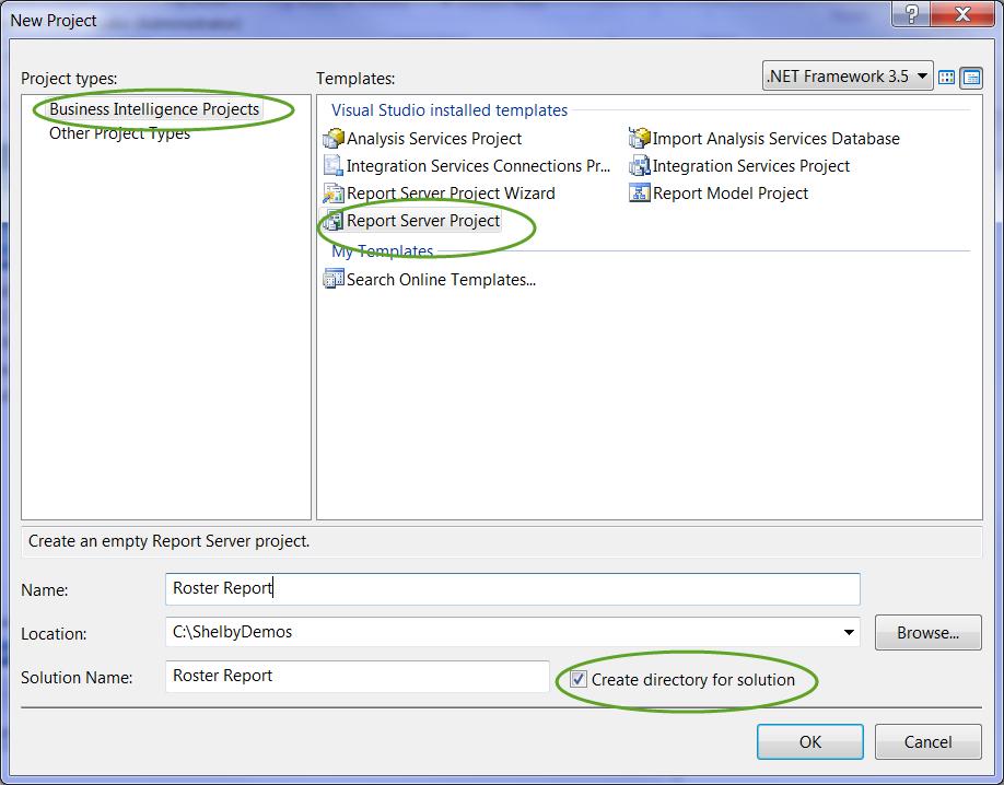 Create a Visual Studio Project For this example we make changes to an existing