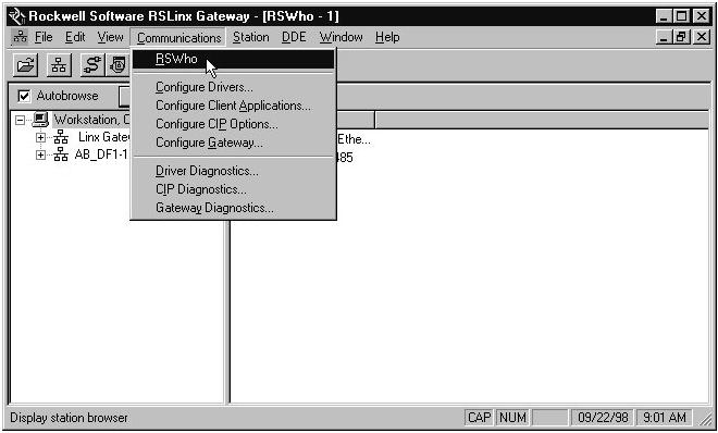 Application Examples 8-23 13. Click Close to exit the Configure Drivers dialog. 14.