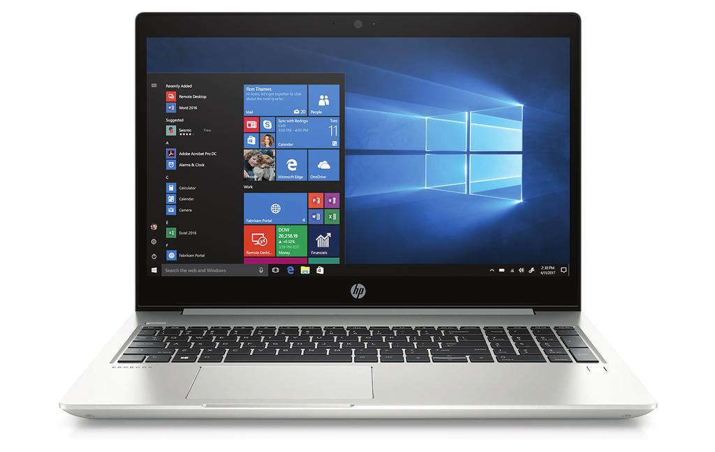 Datasheet HP ProBook 450 G6 Notebook PC Full-featured, thin, and light, the HP ProBook 450 lets professionals stay productive in the office and on the go.