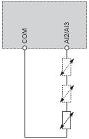 R1B, Fault R1C relay : R2A, R2C Sequence : relay R3A, R3C Sequence : relay Sensor