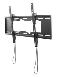 angles Swiveling arm offer maximum viewing flexibility VESA standards compliant Swivel and tilt wall mount Slide-in wall plate provides easy