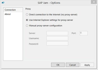 7. Click Authenticate. The Authentication window displays. 8. Enter your SAP Jam login credentials and then click Login. 9. On the Authorize access to your account page, click Allow.