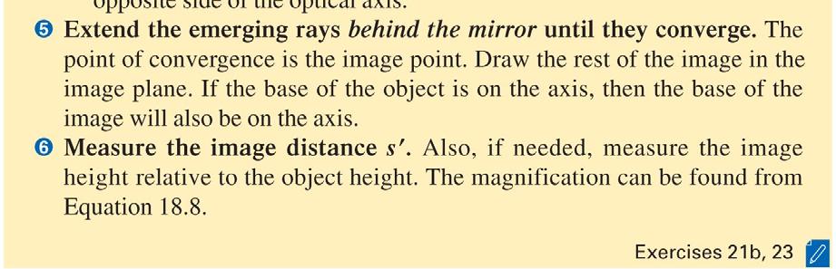 by a convex mirror is