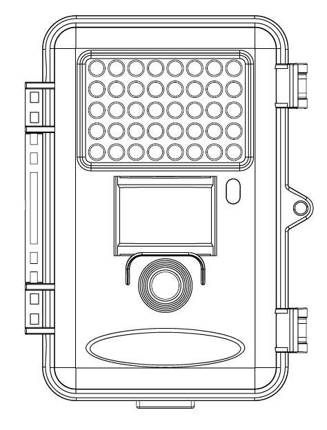 1 Instruction IR Flash Indication LED PIR Lens Lock Figure 1:
