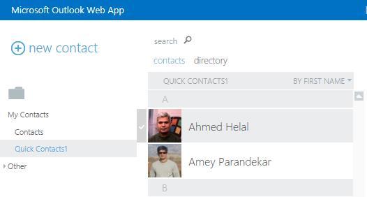 and buddy list End-user Lync IM and