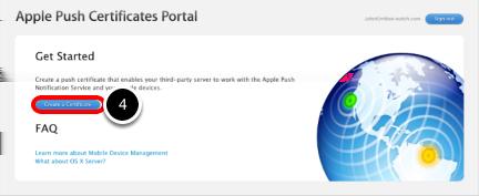 Enter your Corporate AppleID email address that you will use to manage all Apple devices for your organization. If you do not have a Corporate Apple ID, Create Account with Apple. 4.