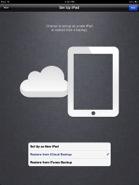 Erasing & Restoring From icloud Restore From icloud Should you receive a loaner ipad from school, purchase a new one or