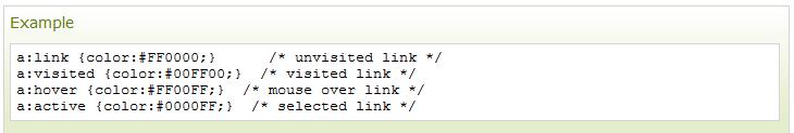 CSS Links Links can be styled in different ways. Styling Links Links can be styled with any CSS property (e.g. color, font-family, background, etc.).