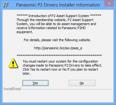 14 The dialog box shown in Figure 15 appears prompting you to restart the personal computer. Click Yes to restart. 3.