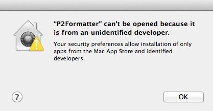 3. P2 Card Formatter The P2 card formatter can format P2 cards or micro P2 cards for P2 devices.