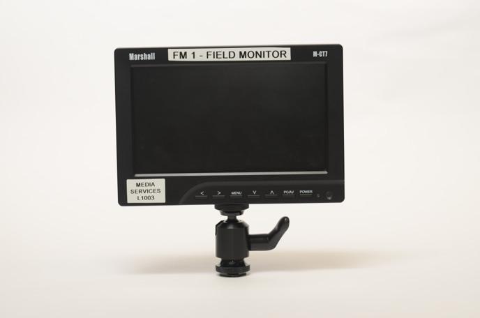 FIELD MONITOR 7 Marshall External LCD Monitor for Video Cameras Field Monitor 7 External LCD Monitor w/ Cold Shoe Mount for Video