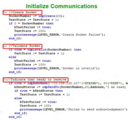 when communicating machine setup information. The following is an example of HTTP communication from a VB2008 platform to the motion controller.