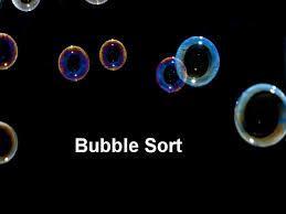 Bubble Sort Code Try to write the code that would sort an array called numbers of type int public int[] bubblesort(int[] numbers) { for (int i = 0; i < numbers.