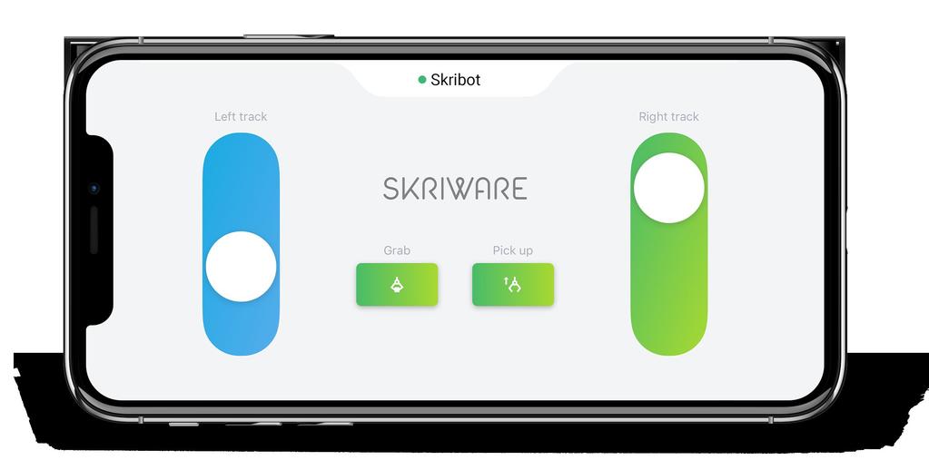 Skriware's mobile solution for learning programming in can