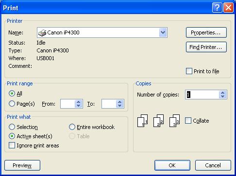Before continuing set the Zoom level back to 100% and close the workbook. Printing options Open a workbook called Printing options.
