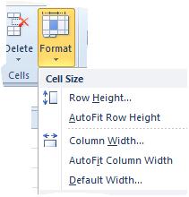 arrow next to Merge and Center, and then click Merge Across or Merge Cells 17. Split Merged Cells Apart Select the merged cell.