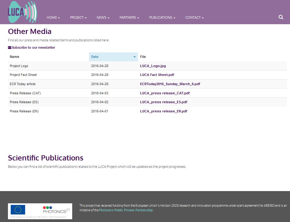 repositories for open access publications and press material: 9.