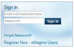 Sign In for previously registered users Enter your username and password and click Sign In.