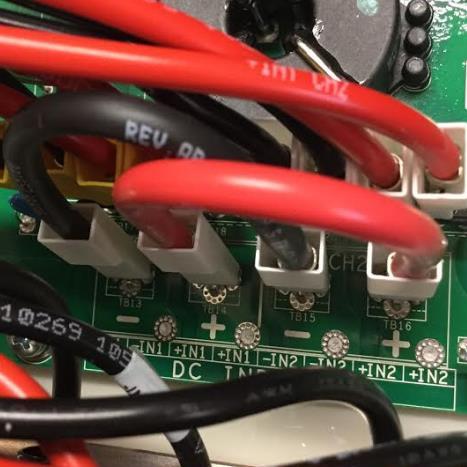 Coms Kit Install Jumpers to Parallel the DC inputs Inverter Settings: MPPT