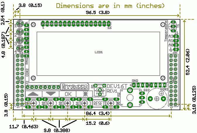 11 Dimensions The conforms the MicroX Compact Main Board