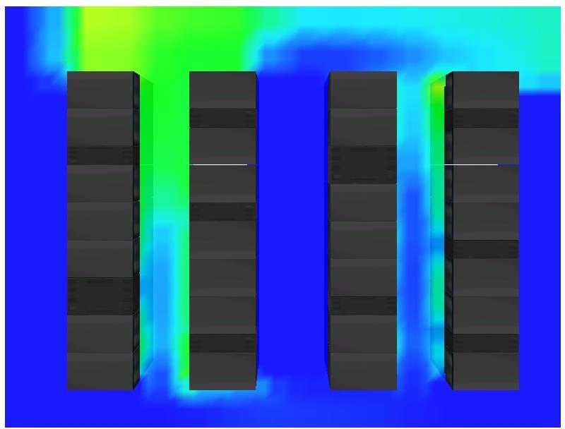 The Modern Data Center edundant & Predictable Cooling Inow Architecture - CFD edundancy: