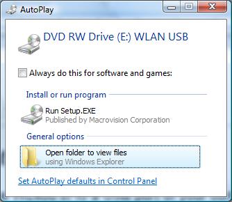 4. Driver/Software Installation It is very important that you do not plug the WL400 in to a USB port on your computer unless you have the WL400 Drivers USB Memory Stick or CD-ROM close to hand.