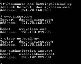 The nslookup Command Operating system utility that allows the user to manually query the name servers to resolve a given host name Can be used to troubleshoot name