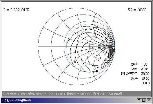 WinPower using ContourViewer plot Before and