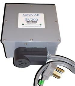 222 North Center Street Bonham, TX 75418 (903) 583-8097 ACT SV200 SaveVar Home Power Quality Filter A Power Quality Filter & Energy Savings Device RECOMMENDED LOCATION P versions safely plugs into