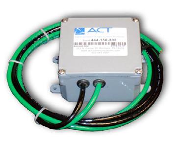 222 North Center Street Bonham, TX 75418 (903) 583-8097 ACT 442 & 444 Cable Location Protectors Surge Protector System FEATURES AND BENEFITS Extends Cable Locations over 75 miles MOV/Gas Tube Hybrid