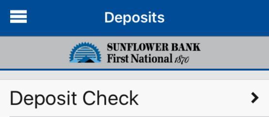 Mobile Check Deposit Mobile Check Deposit Life is mobile so is your bank! Discover the ultimate in convenience with our Mobile Check Deposit service. Out of town? Relocating? No problem.